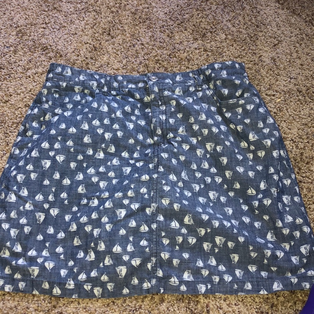 cute sailboat skirt
